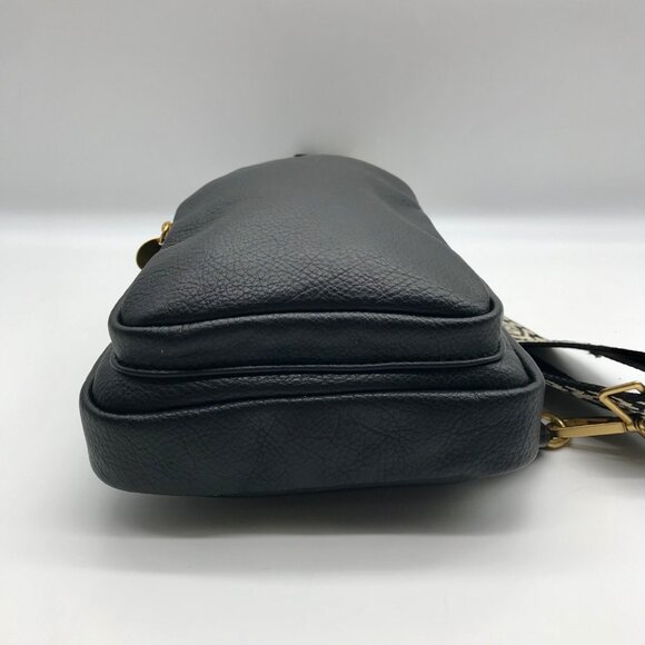 Style & Co Black Sling Pack With Webbed Strap - Picture 5 of 10